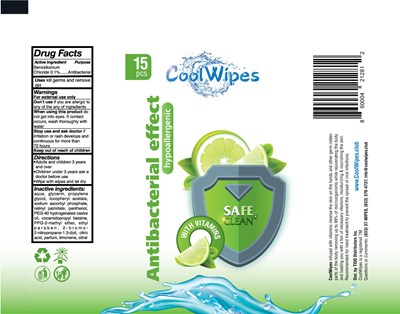 15 Wipes (Wipes Lime No Line (1))